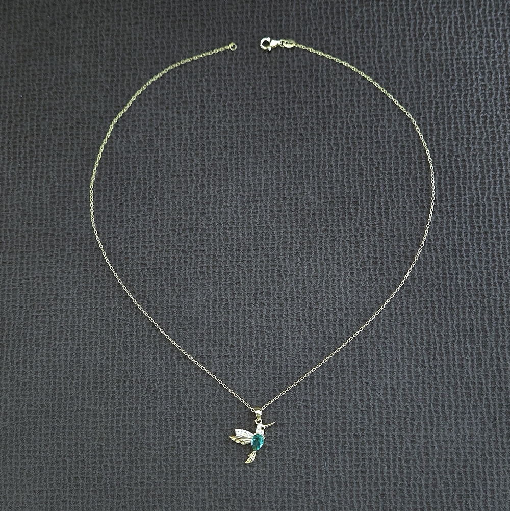 Cote d'Argent Hummingbird🪶 Pendant Necklace - NWT - Picture 2 of 16